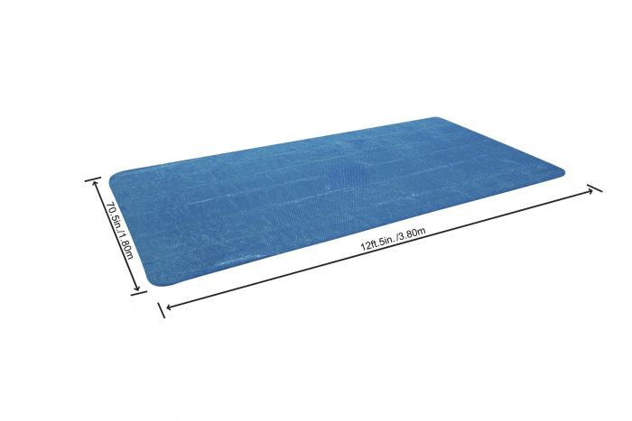 wereld aanwijzing Gedragen Solar Cover voor rechthoekige zwembaden 404 x 201 x 100 cm en 412 x 201 x
