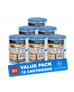 VALUE PACK 12 st. Intex Pure Spa Filter Cartridge Type S1