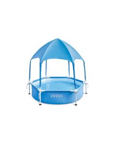 Intex Canopy Metalen Frame Zwembad met UV-Cabrioletdak van 183 x 38 cm