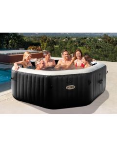 6 Persoons Jet & Bubble Deluxe - Intex PureSpa Carbone - WiFi