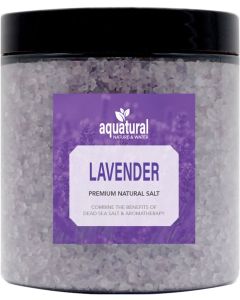 Aquatural Lavendel Badzout - 350 g - bad kristallen