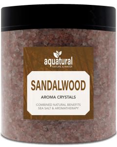 Aquatural Sandelhout Badzout - 350 g - bad kristallen