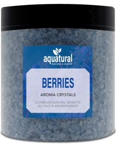 Aquatural Bessen Badzout - 350 g - bad kristallen