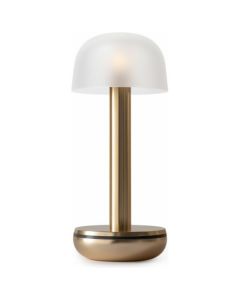 Humble Two LED lamp (goud matglas)