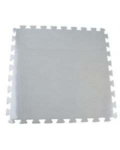 Vloertegels 50 x 50 x 0,4 cm donker grijs (8 stuks)