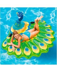 Peacock Inflatable Island Float
